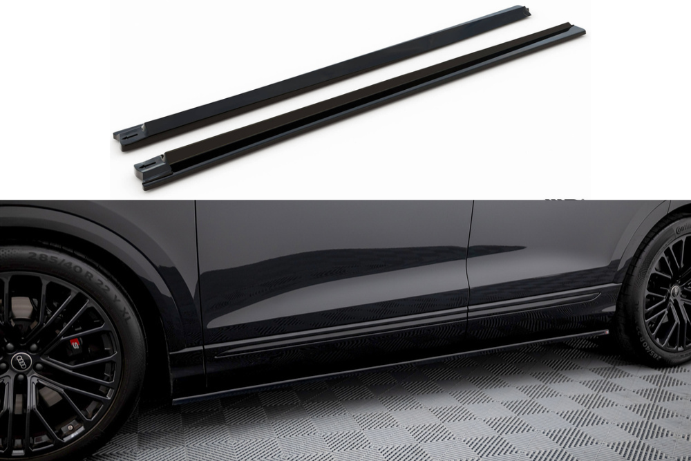 Maxton Sivuhelman siivekkeet V.1 Audi Q8 / Q8 S-line / SQ8 Mk1 2023 -