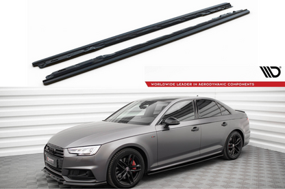 Maxton Seitenschweller Audi S4 / A4 S-Line / A4 Competition B9 2015-2024