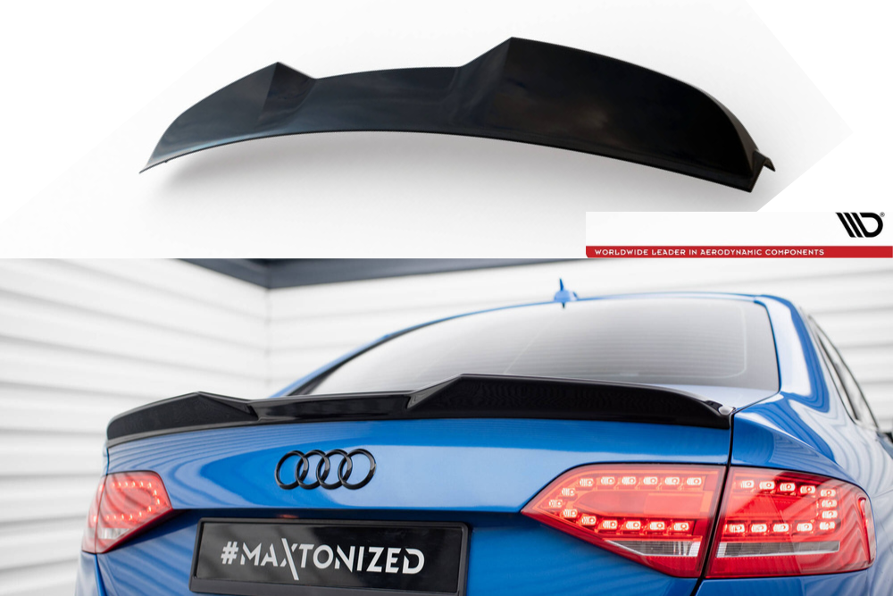 Maxton Design Heckspoiler D Audi A4 Limousine B8 2009-2011