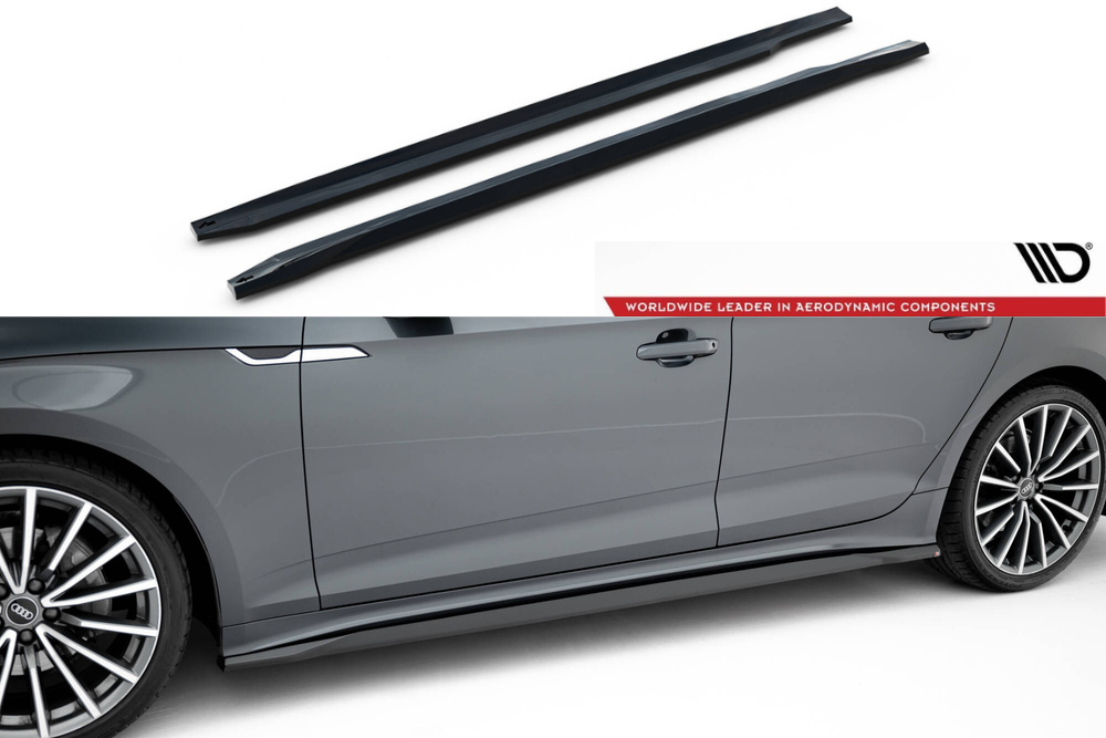Maxton Seitenschweller Audi A5 Sportback F5 Facelift 2019-2024