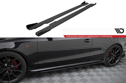 Maxton Seitenschweller Audi A5 / A5 S-Line / S5 Coupe / Cabrio 8T / 8T Facelift 2007-2016