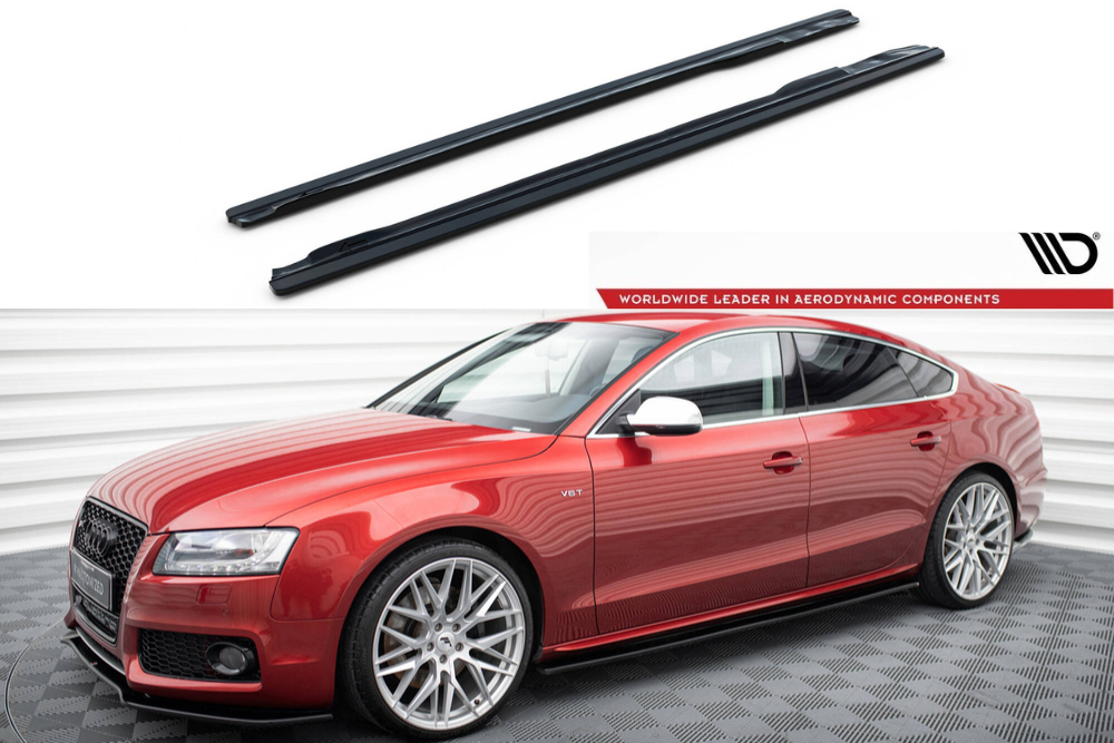 Maxton Seitenschweller Audi S5 / A5 / A5 S-Line 8T / 8T FL 2007-2016