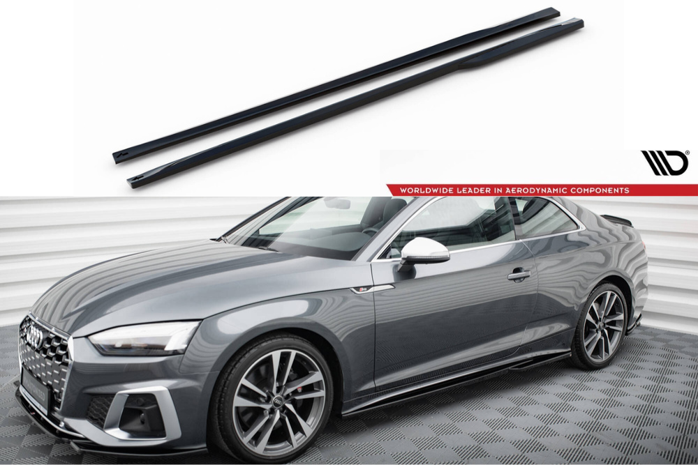 Maxton Seitenschweller Audi S5 Coupé / A5 S-Line Coupé F5 Facelift 2019-