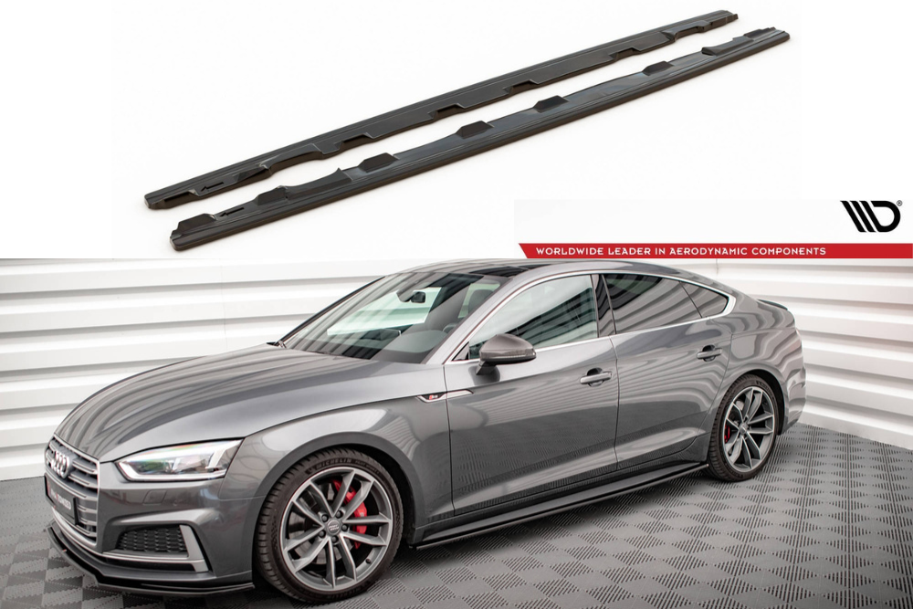 Maxton Seitenschweller Audi S5 / A5 S-Line F5 Sportback 2016-2019