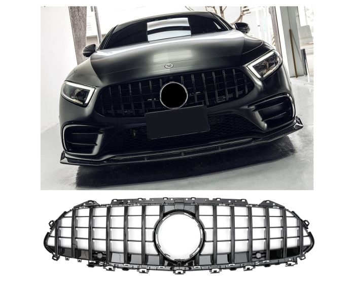 Mercedes Maski / Mercedes Grille / Mercedes Kühlergrill C257 CLS 2018– Panamericana GT Look