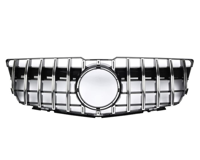 Mercedes Maski / Mercedes Grille / Mercedes Kühlergrill GLK X204 Facelift High Gloss Black