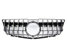 Mercedes Maski / Mercedes Grille / Mercedes Kühlergrill GLK X204 Facelift High Gloss Black