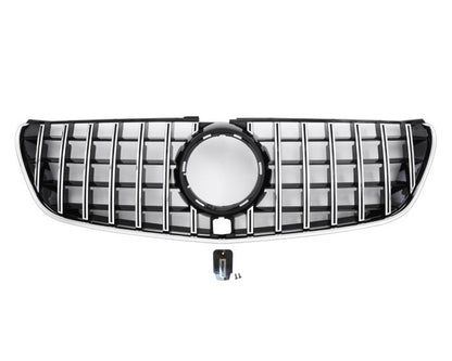 MB Maski / MB Grille / MB Kühlergrill V-Class W447 High Gloss Black Chrome Trim