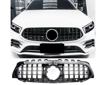 Mercedes Grille W177 V177 – Sporty GT-R Look design in Gloss Black | Mercedes Maski W177 V177 | Mercedes Kühlergrill W177 V177