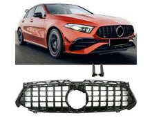 Mercedes Maski / Mercedes Grille / Mercedes Kühlergrill W177 V177 A-Class Facelift 2023 GT-R Look