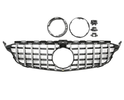 Mercedes Grille W205 – Stylish front grille for Mercedes-Benz C-Class | Mercedes Maski W205 | Mercedes Kühlergrill W205