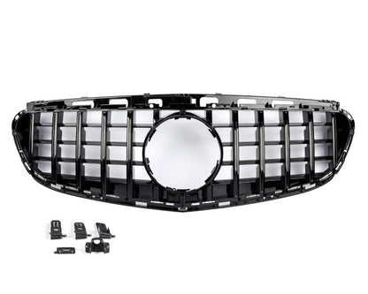 Mercedes Grille E W212 – Sporty GT-R Look design in Gloss Black | Mercedes Maski E W212 | Mercedes Kühlergrill E W212