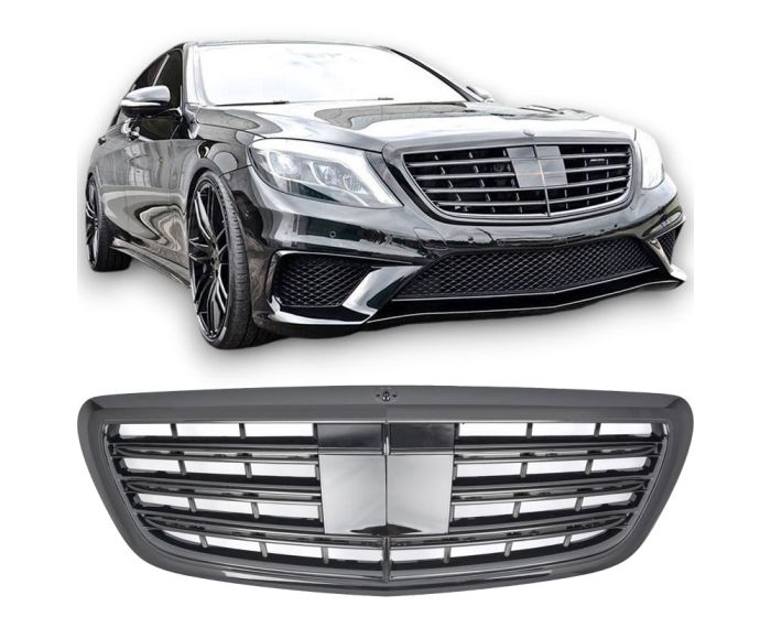 Mercedes Grille W222 – High-quality ABS grille with perfect fit | Mercedes Maski W222 | Mercedes Kühlergrill W222