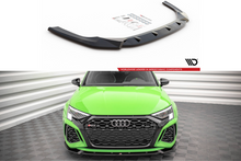 Maxton Design Frontlippe Audi RS3 Limousine 8Y V.1 2020 – 2024 – Frontsplitter V.1 Audi RS3 Limousine 8Y