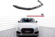 Maxton Design Frontsplitter Audi RS3 8V FL Sportback V.4 2016 - 2020 - Frontsplitter Audi RS3 8V