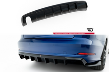 Maxton Design Heckdiffusor Audi A3 Limousine 8V (Version mit einem Auspuffende auf einer Seite)