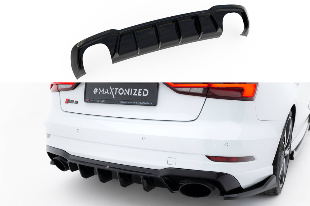 Maxton Design Heckdiffusor Audi RS3 Limousine 8V Facelift V.2 2016 – 2020