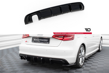 Maxton Design Heckdiffusor Audi A3 S-Line Sportback 8V (Version mit einem Auspuffende auf einer Seite)