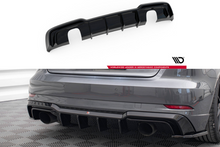 Maxton Design Heckdiffusor Audi A3 S-Line Sportback 8V Facelift (Version mit einem Auspuffrohr auf beiden Seiten)