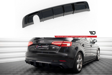 Maxton Design Heckdiffusor Audi A3 Sportback (Version mit einem Auspuffende auf einer Seite)