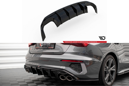 Maxton Design Heckdiffusor Audi S3 Limousine 8J 2020 – Heckschürze Audi S3 Limousine