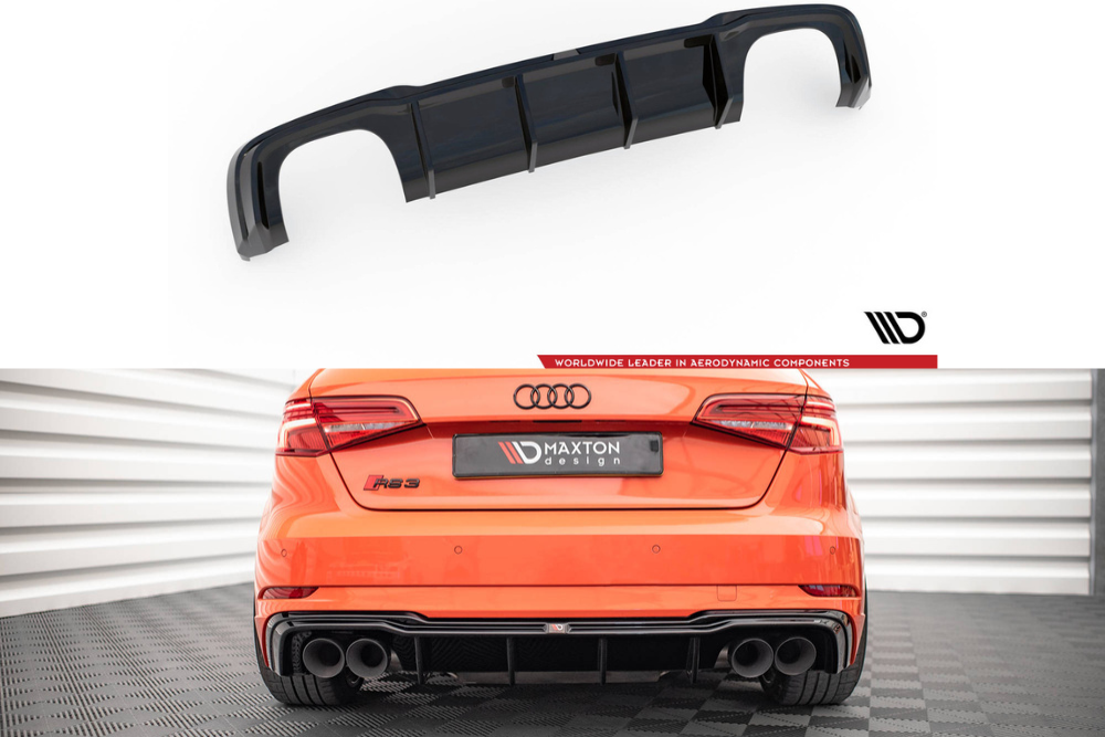 Maxton Design Heckdiffusor Audi RS3 Sportback 8V Facelift V.2 2017-