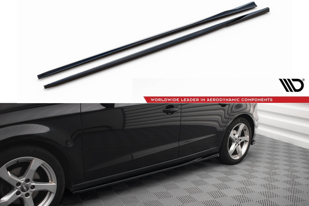 Maxton Design Seitenschweller Audi A3 Sportback 8V Facelift 2016-2020