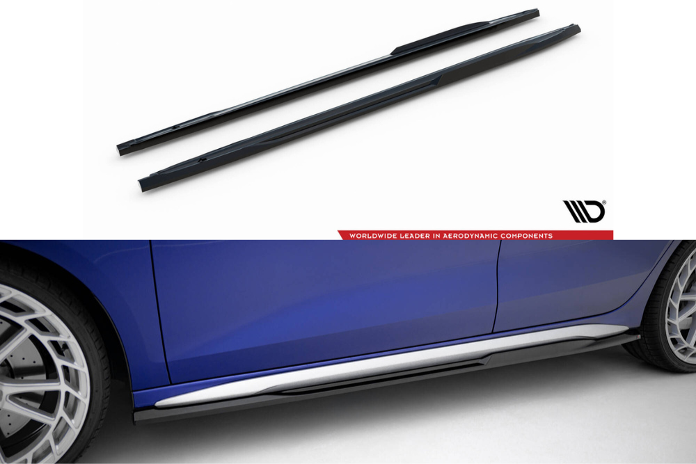 Maxton Design Seitenschweller Audi A3 S-Line Limousine / S3 Limousine 8Y V.2 Facelift 2024 -