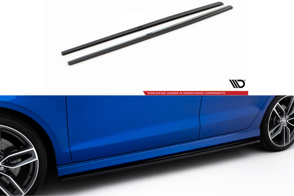 Maxton Design Seitenschweller Audi S3 / A3 S-Line 8V / 8V FL Limousine V.1 2013-2020