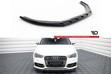 Maxton Design Frontlippe Audi S3 / A3 S-Line Sportback / Hatchback 8V V.1 - Frontsplitter V.1 Audi S3 / A3 S-Line Sportback / Hatchback 8V