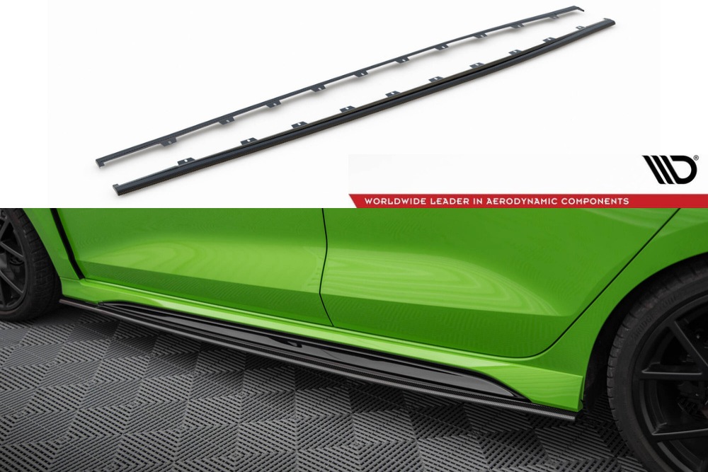 Maxton Design Seitenschweller Prepreg Carbon Audi RS3 Limousine / Sportback 8Y 2020 – 2024