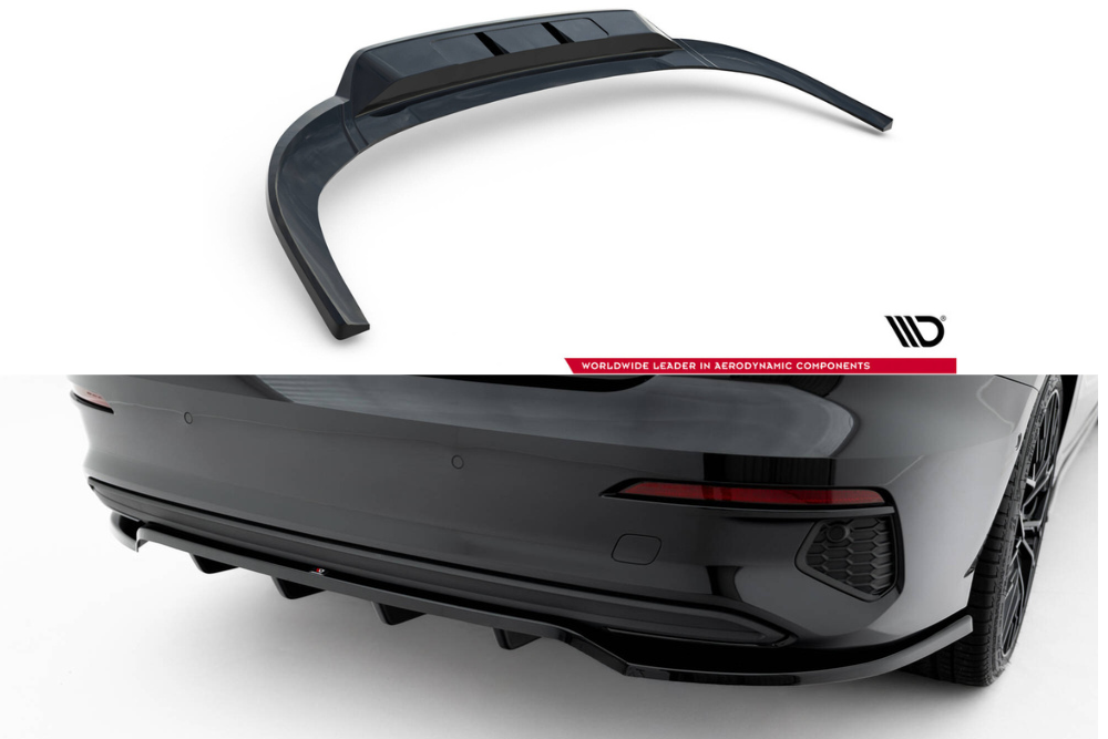 Maxton Design Hecksplitter Audi A3 Limousine 8Y 2020-2024 (mit vertikalen Streben)