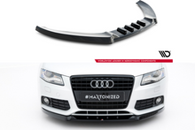 Maxton Frontlippe Audi A4 Limousine / Avant B8 2007 - 2011 / Frontsplitter VAudi A4 Limousine / Avant B8