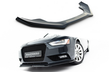 Maxton Frontlippe Audi A4 B8 FL V.2 2011-2015 / Frontsplitter V.2 Audi A4 B8 FL