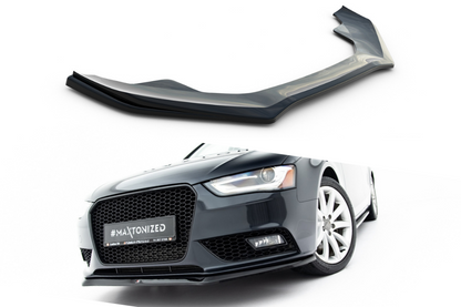 Maxton Frontlippe Audi A4 B8 FL V.2 2011-2015 / Frontsplitter V.2 Audi A4 B8 FL