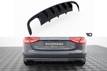 Maxton Design Heckdiffusor Audi A4 B8 Facelift 2011-2015 / Heckschürze Audi A4 B8