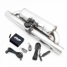 RM Pyöreä Sport Äänenvaimennin Sähköventtiilillä (With Electric Valve) – OVP01
