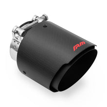 RM Exhaust Header 76 mm | Matte Carbon Fiber &amp; Stainless Steel