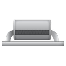 RM Elliptinen äänenvaimennin alipaineventtiilillä EMVP01