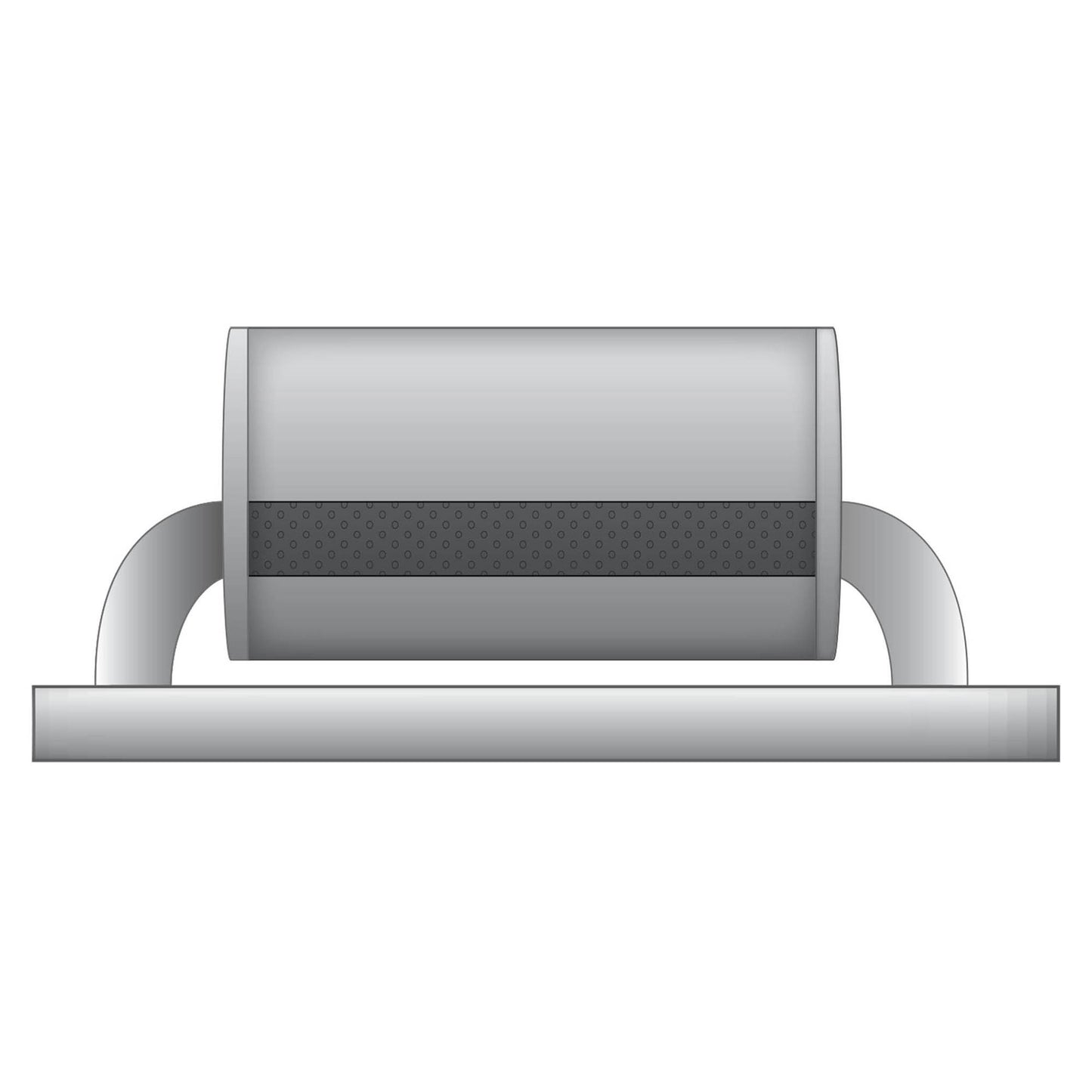 RM Elliptinen äänenvaimennin sähköventtiilillä EMVP01