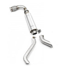 RM Can Am Maverick X3 downpipe äänenvaimentimella ja kärjillä