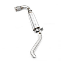 RM Can Am Maverick X3 downpipe äänenvaimentimella ja kärjillä