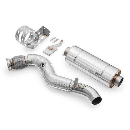RM Can Am Maverick X3 Turbo sports exhaust with silencer 2017-