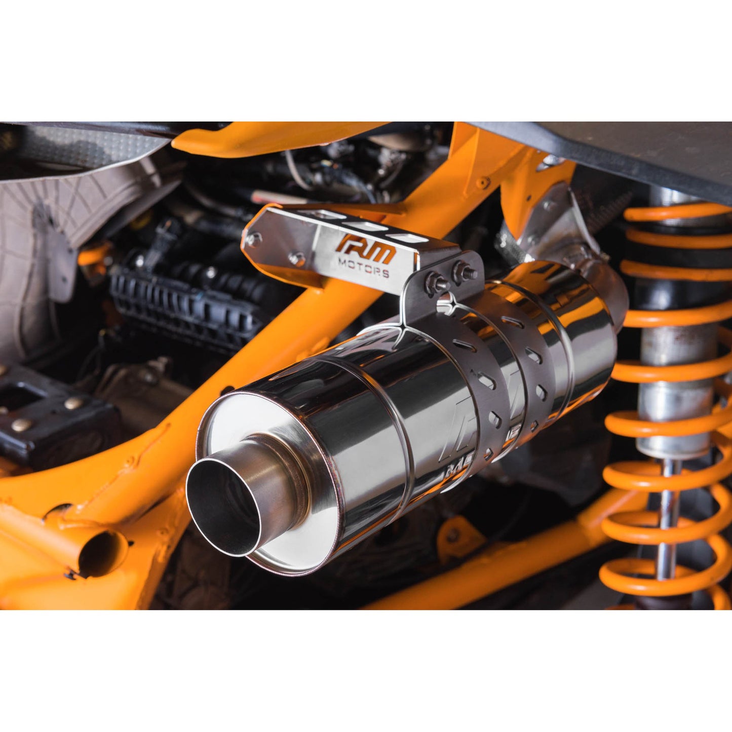 RM Can Am Maverick X3 Turbo sports exhaust with silencer 2017-