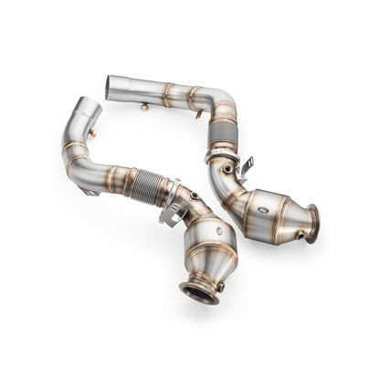 RM Downpipe BMW M8 F91, F92 HJS 300 cpsi EURO 6 + KATALYSATOR