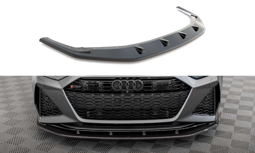 Maxton Carbon Fiber Etulippa Audi RS6 C8 / RS7 C8 2019-2023