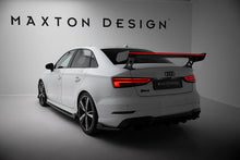 Maxton Carbon Heckspoiler mit LED-Leuchten Audi A3, A3 S-Line / S3 / RS3 Limousine / Facelift 8V