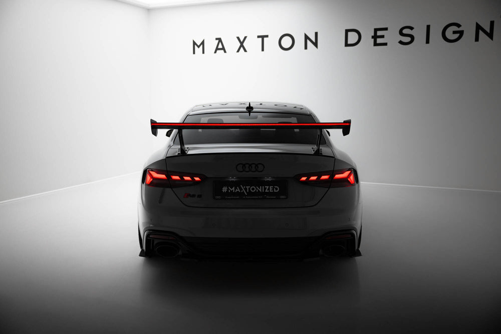 Carbon Spoiler mit LED-Licht Audi A5/A5 S-Line / S5/RS5 Coupe F5/F5 Facelift 2017-2024