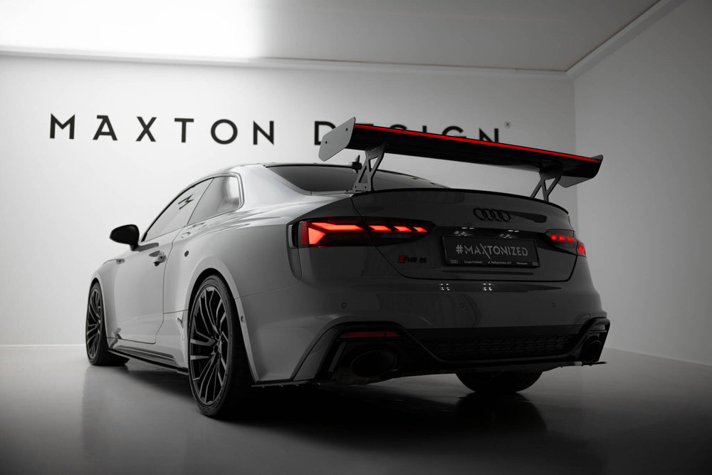 Carbon Spoiler mit LED-Licht Audi A5/A5 S-Line / S5/RS5 Coupe F5/F5 Facelift 2017-2024