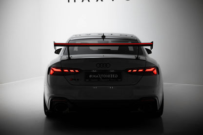 Carbon Spoiler mit LED-Licht Audi A5/A5 S-Line / S5/RS5 Coupe F5/F5 Facelift 2017-2024